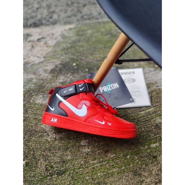 Sepatu • Sneakers Air For 1 Mid Kualitas Import