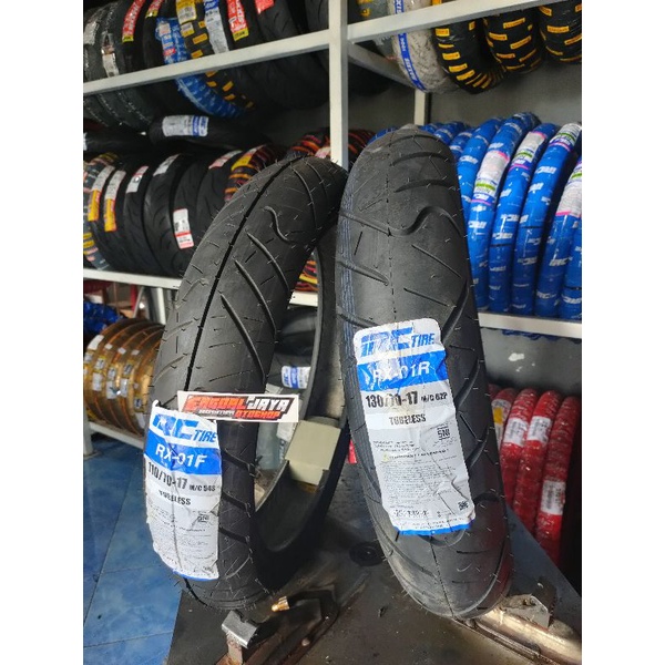 BAN IRC RX01 130.70 R17 dan 110.70 R17 HARGA PER BIJI CBR150R CB150R
