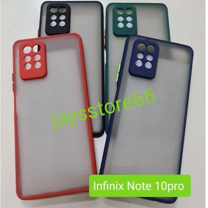 Silicon Case Dove My Choice Infinix Note 10pro X695C Pelindung Kamera