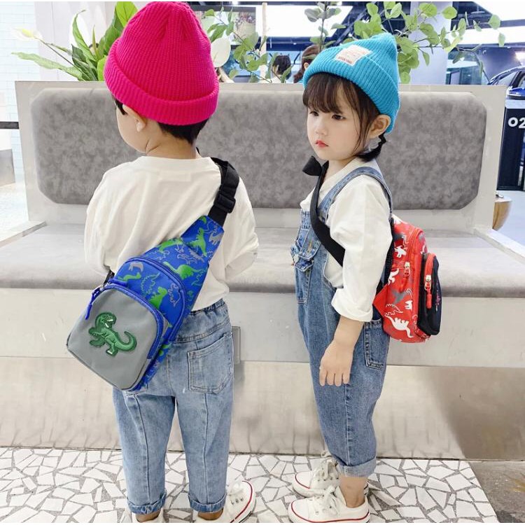 Tas Selempang Anak Laki-laki / Perempuan Model DINOSAURUS CB002