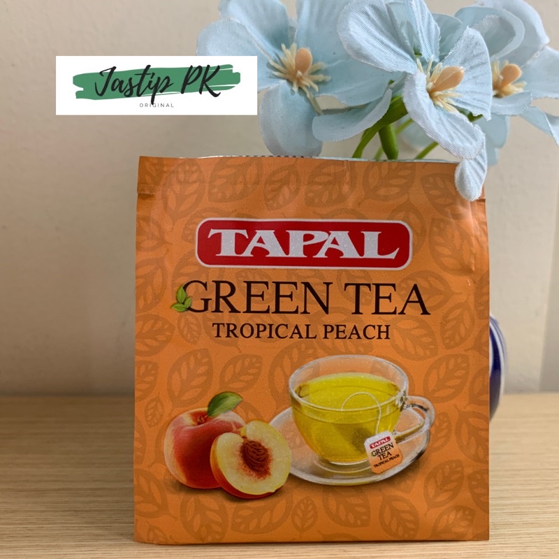 

Tapal Green Tea Tropical Peach satuan/ Teh Pakistan Impor, Teh diet dan Kesehatan