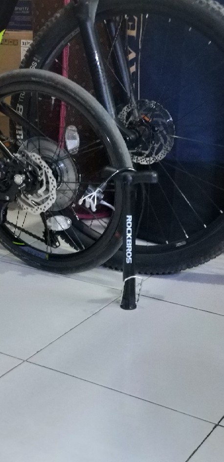 Rockbros 120/130psi Alloy Bicycle Pumps Presta Schrader Av Fv Mini Mtb Road Bike Cycling Air Pump Tire Ball Inflator Pressure Gauge Pump Presta & Schrade Valve