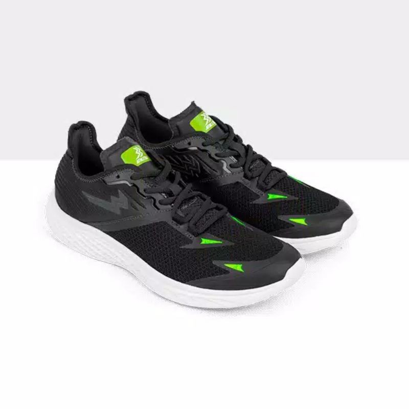 Athletica-Flash Ghost Black Shine On |Sepatu Running|Sepatu Olahraga| Sneakers