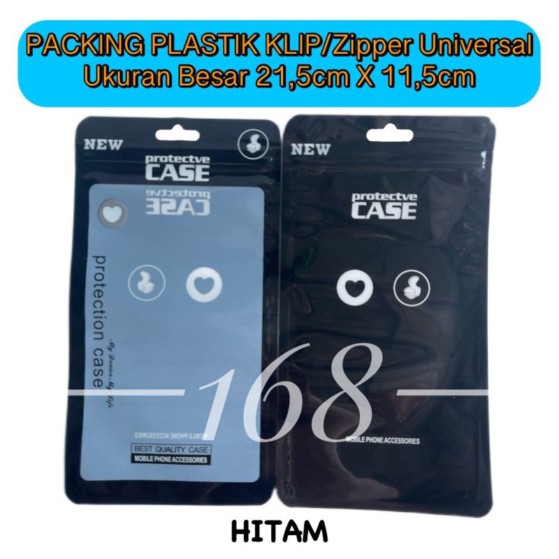 [100Pcs] Plastik Klip Packing Fashion Case Hp Softcase Silikon Hp Plastik Klip Fashion Handphone Ukuran Besar