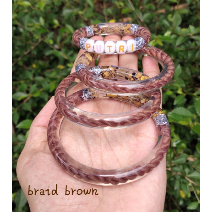 gelang sawan natural brown/gelang/gelang kariango/gelang dingo bengle