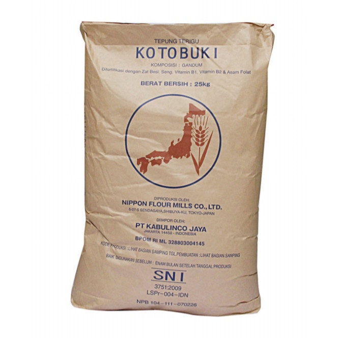 

D02D1 Nippon Tepung Kotobuki Protein Rendah Repacked 1Kg Da01D100