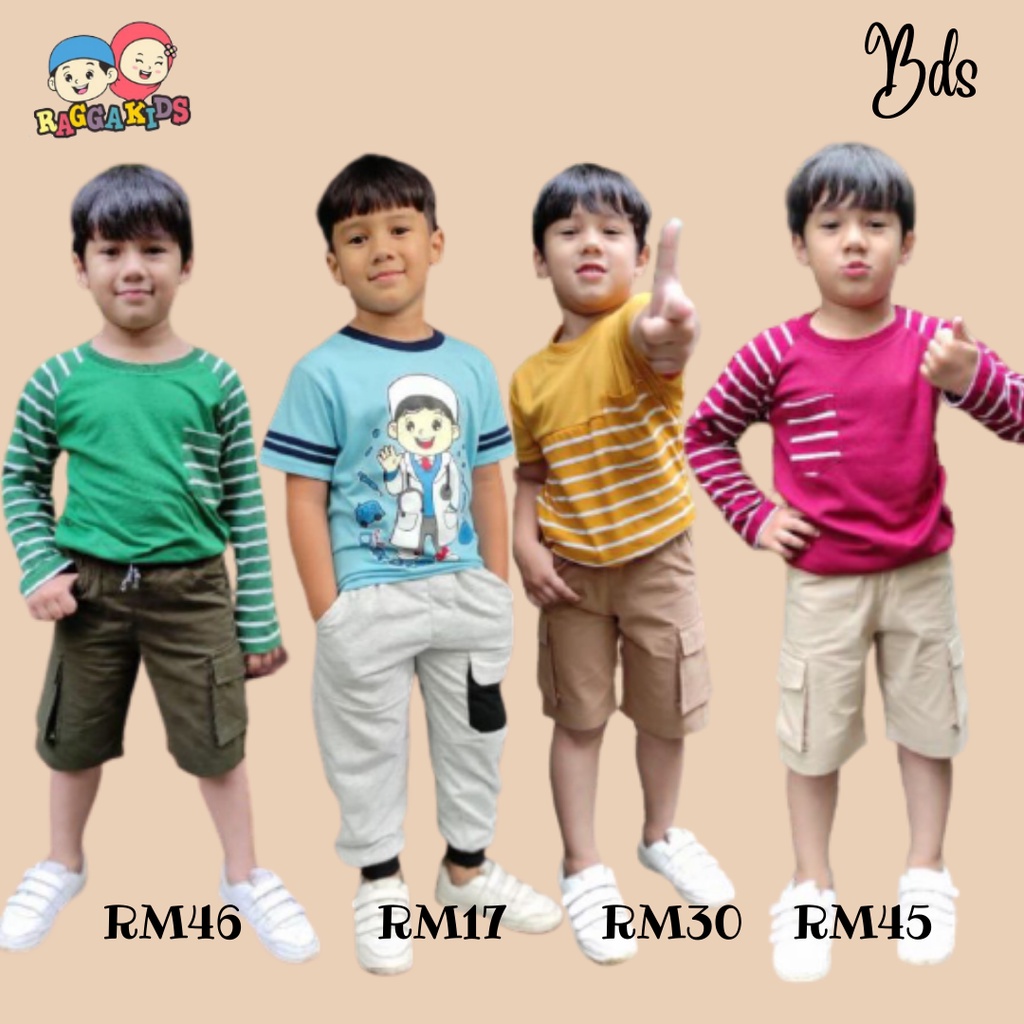 Kaos Anak laki-laki Raggakids