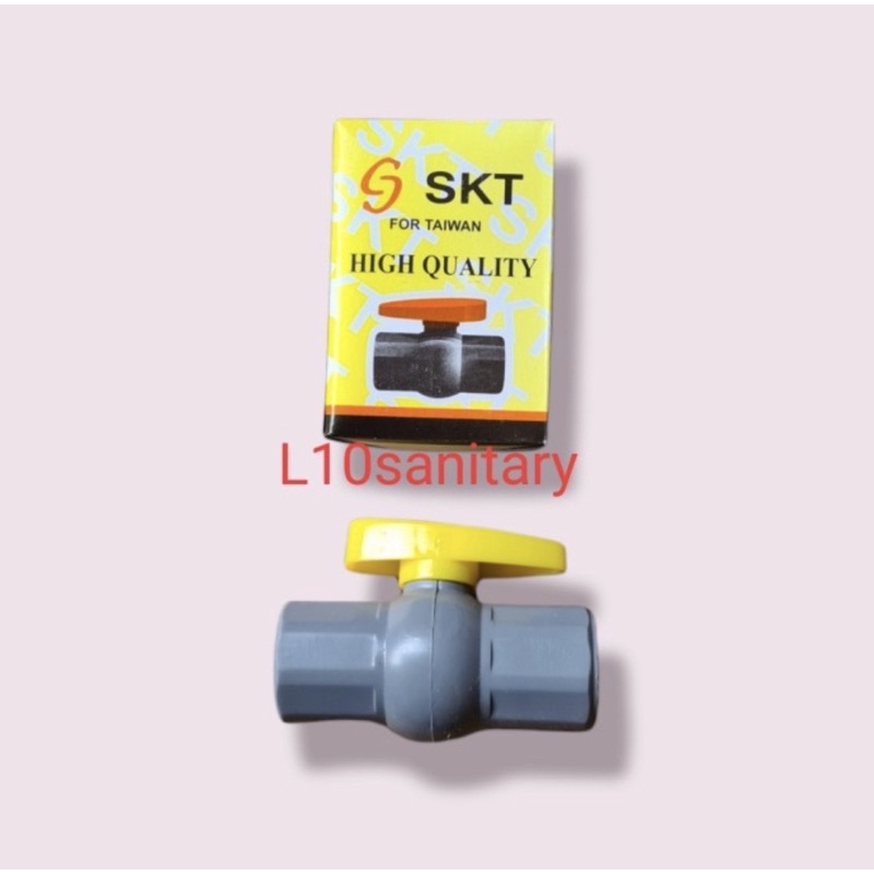 Ball valve SKT / Ballvalve PVC SKT / Stop Kran Murah SKT 1/2 3/4