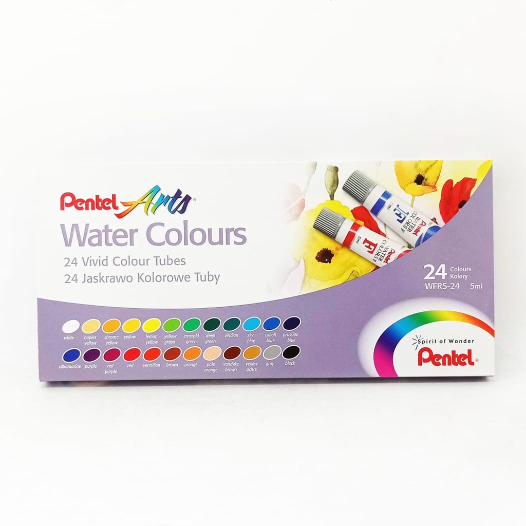 

Cat Air Pentel Arts 24 Water Colours (WFRS-24)