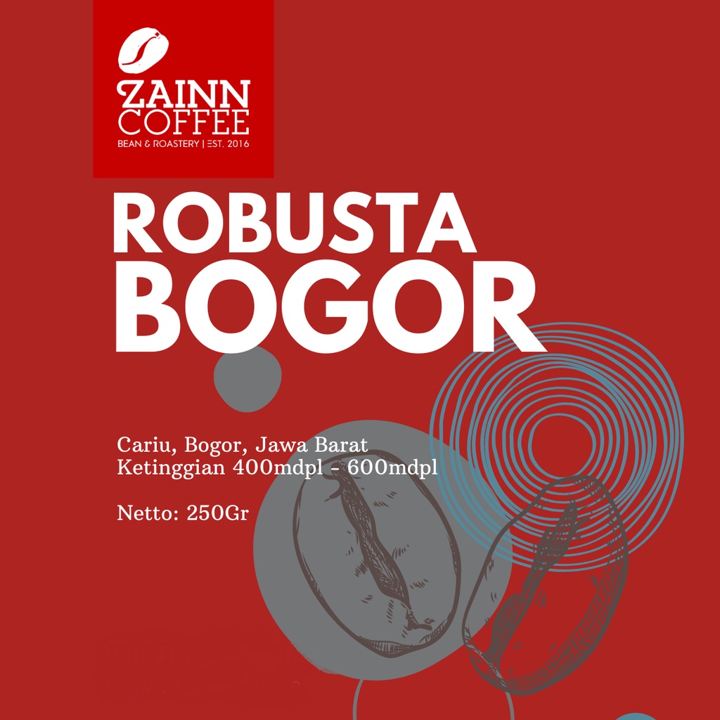 

Robusta Bogor 200 gr roast by Zainn Coffee
