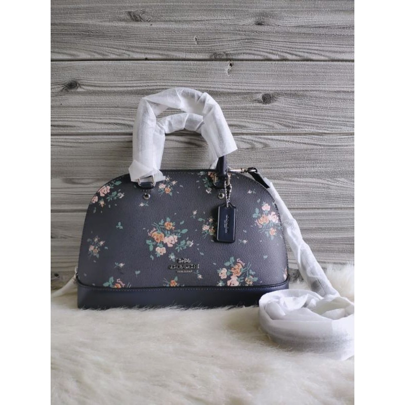 Coach mini Sierra Rose Bouquette Midnight Navy Floral Multi