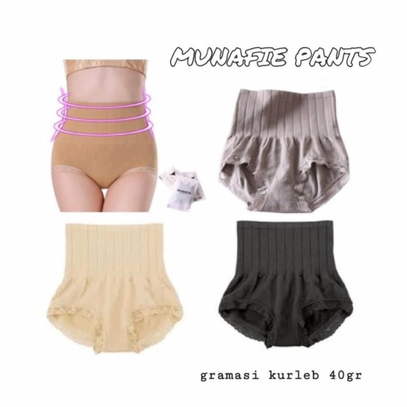 MUNAFIE PANTS / SLIMMING PANTS