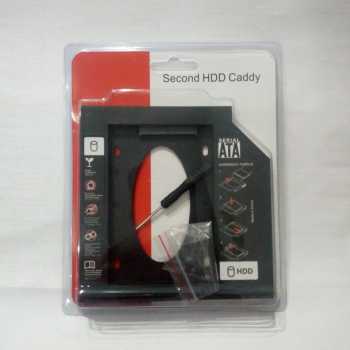 SSD HDD Caddy / 2nd Slot Hardisk SATA DVD Slot Hardisk Slim