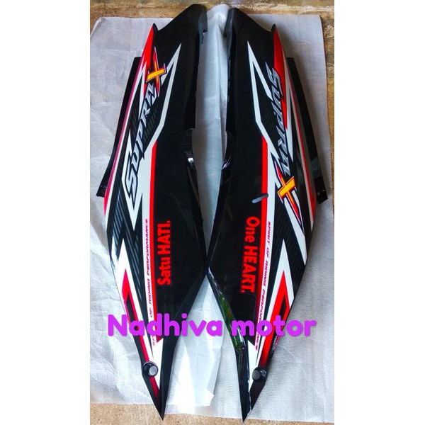 cover body belakang Supra x 125 fi 2015 2016 2017
