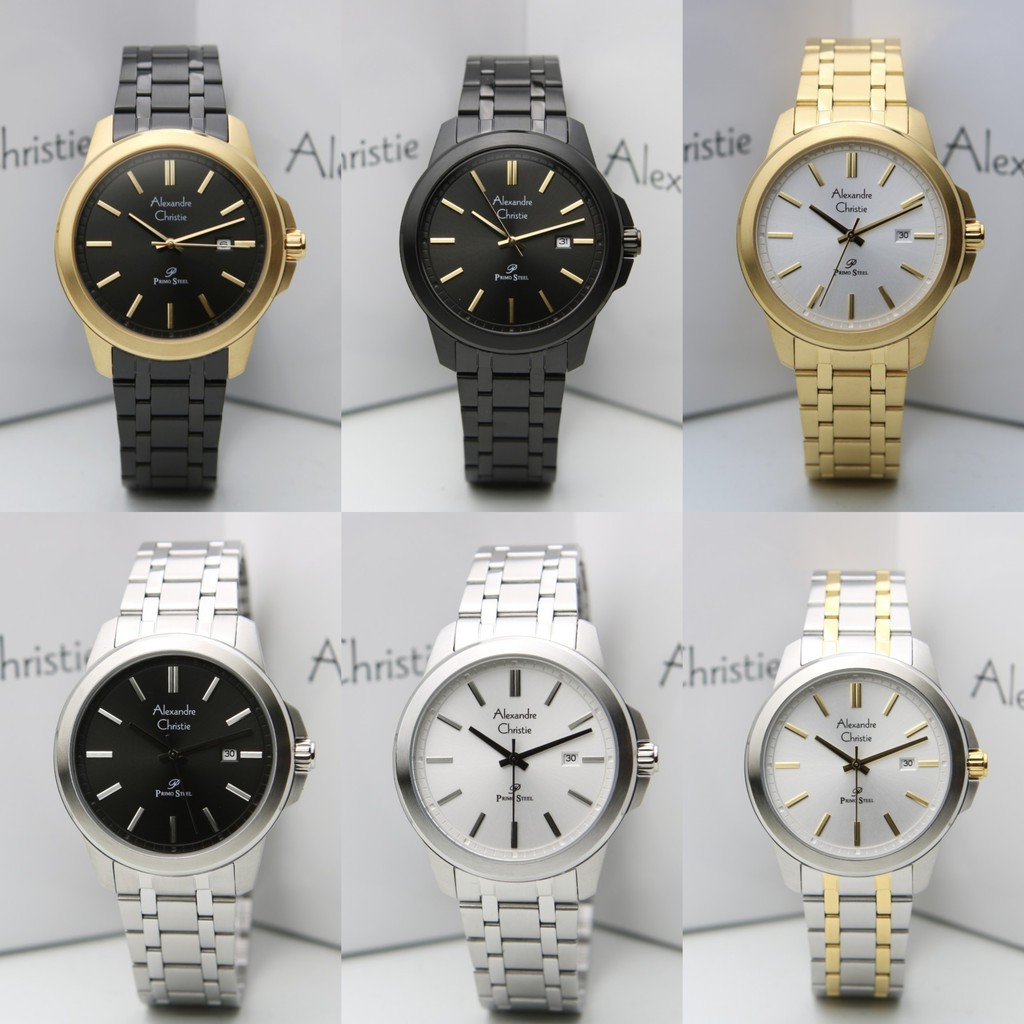 JAM TANGAN PRIA ALEXANDRE CHRISTIE AC 1017 ORIGINAL GARANSI RESMI 1 TAHUN