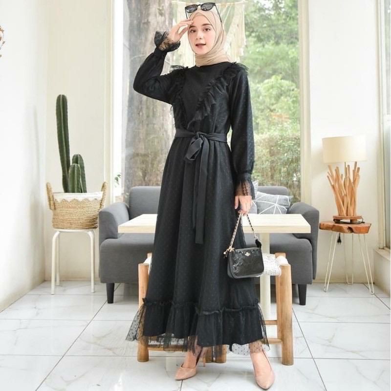 BAJU GAMIS PESTA REMPEL