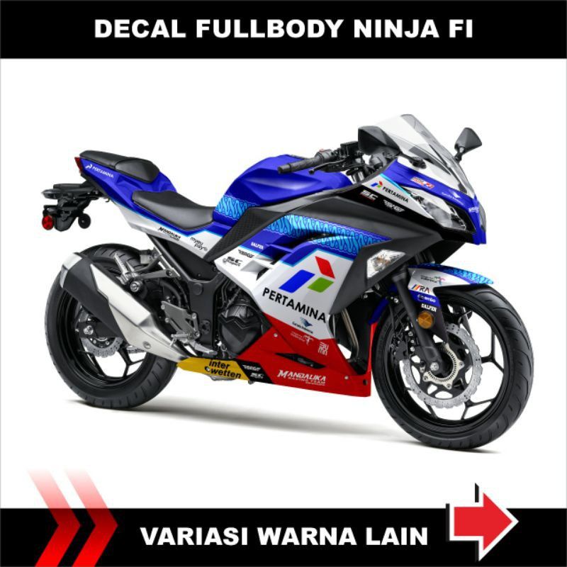 Decal Stiker Ninja 250 Fi Old / Decal ninja fi / stiker full body Kawasaki ninja 250 fi Mandalika