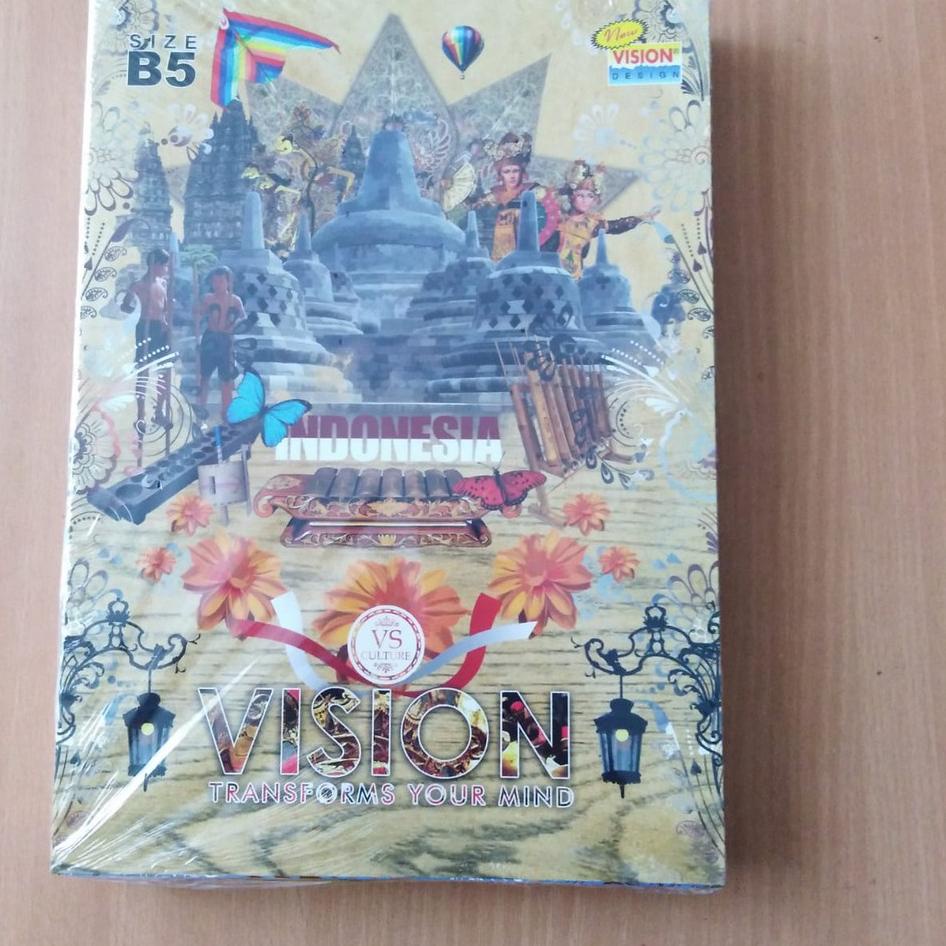 

Cuci Gudang  [PAK] BUKU TULIS VISION BOXY B5 42 LEMBAR (ISI 6 PIECES) [mj -539]