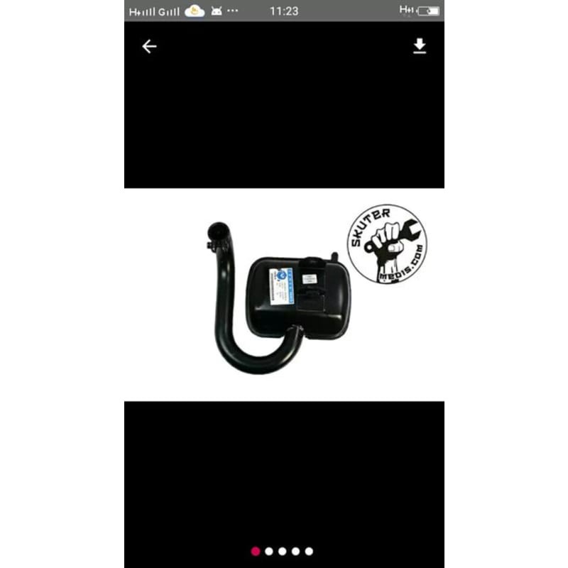 knalpot vespa px excel exclusive suara adem