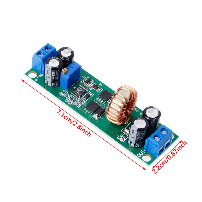 Modul Step Down Converter Step Down 10A Dc-Dc 6.5-60V To 1.25-30V