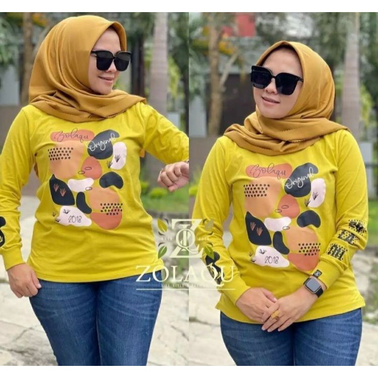 Atasan Wanita Muslimah // Atasan Wanita Termurah // Atasan Wanita Terlaris // Kaos Wanita // Atasan Wanita Lengan Panjang Zolaqu // ATASAN ZOLAQU (COD) BAJU WANITA LENGAN PANJANG / ATASAN WANITA KEKINIAN / KAOS WANITA TRENDY / ATASAN WANITA TERBARU 2021