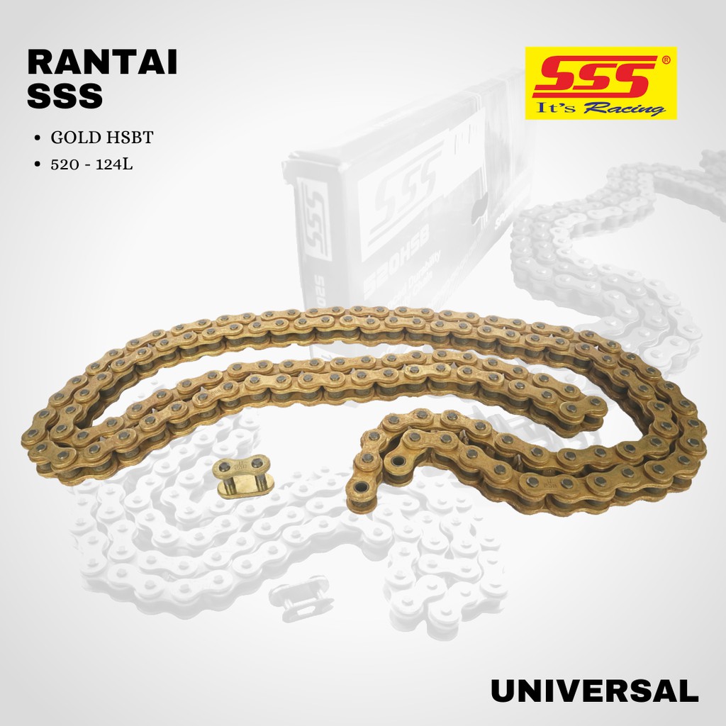 Rantai sss 520 124L HSBT GOLD