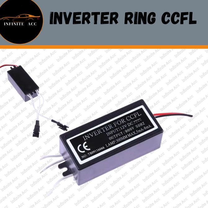 Terbaik Inverter Ring Ccfl Angel Eyes 12V Dc Double Output Lampu Mobil Motor Terbaik