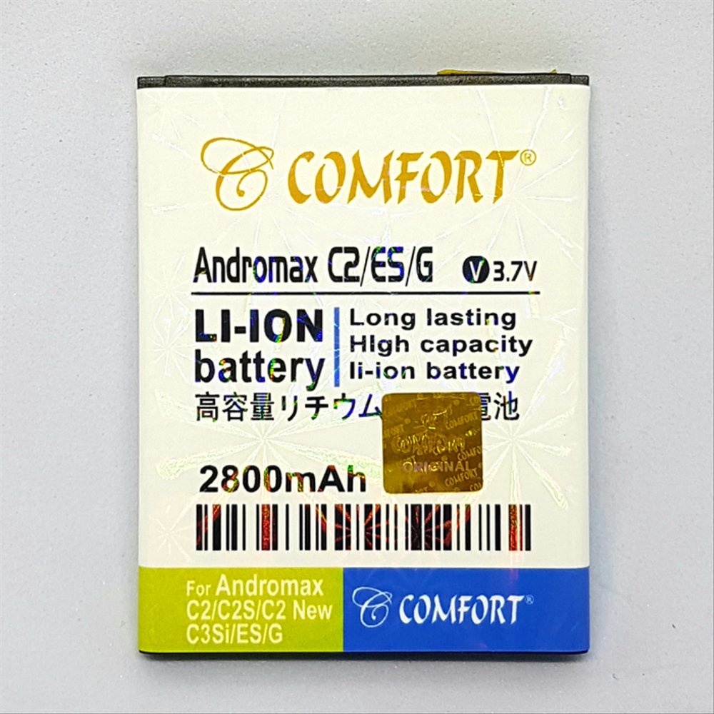 Baterai Max C2 C2S C2 New C3Si ES G COMFORT Double Power Andromax