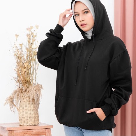 Sweater Hoodie Polos Oversize Jaket Pria Wanita Premium