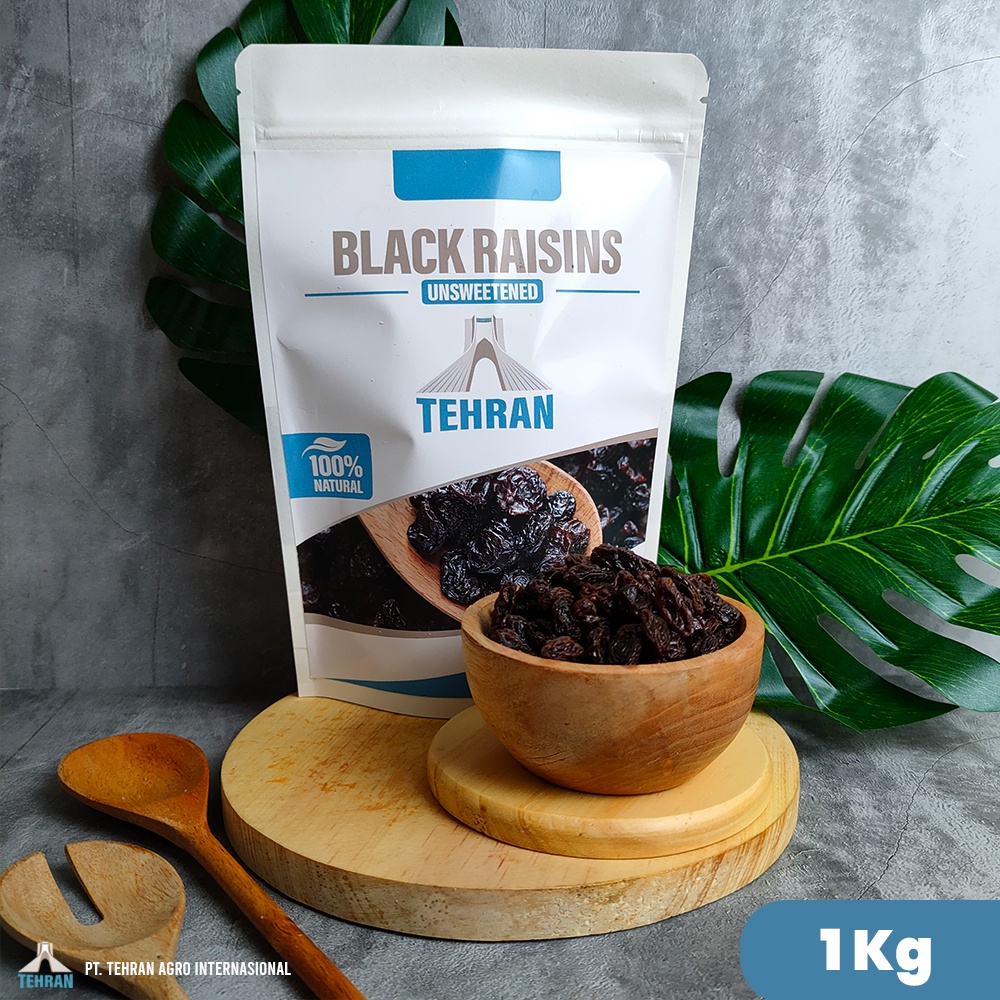 

Black Raisins 1 Kg | Kismis Hitam Organik