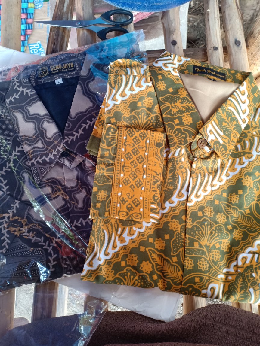 Kemeja Batik Pria Lengan Pendek Sekar Jagad Baju Hem Atasan Pria Premium Modern Trendy Katun Furing