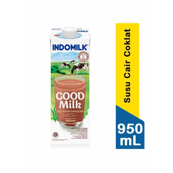 

Indomilk Susu Cair Uht Chocolate 950Ml