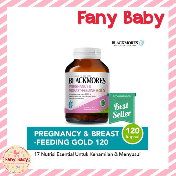 BLACKMORES BREAST FEEDING AND PREGNANCY 120 KAPSUL