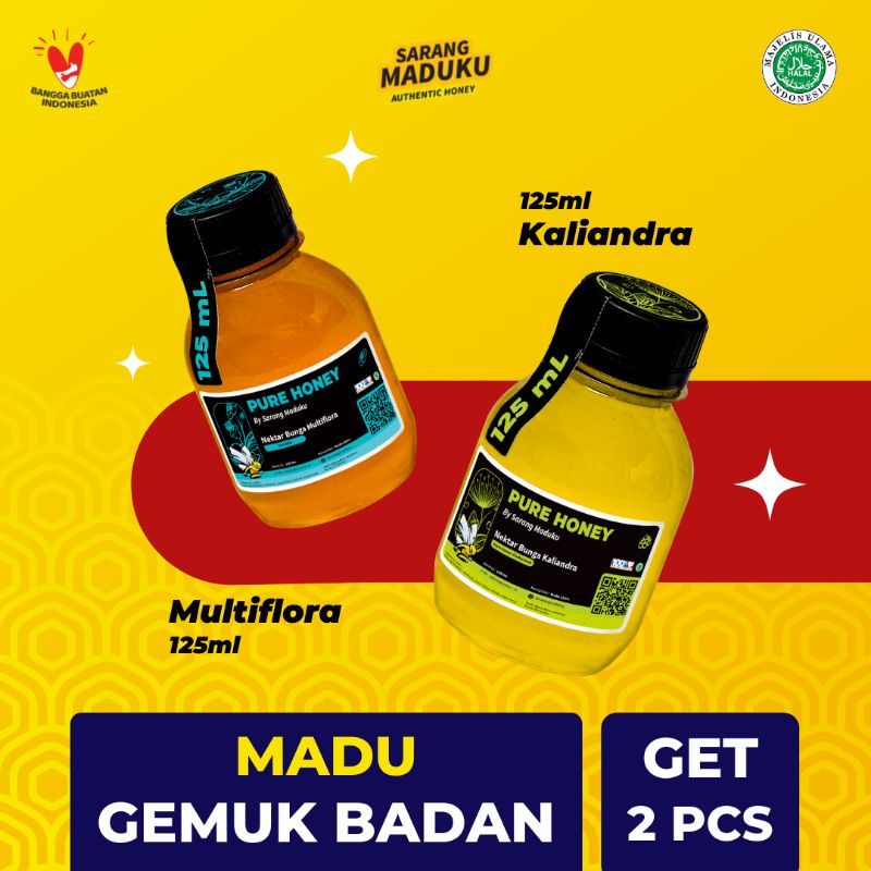 

Sarang Maduku - Madu Asli Multiflora Kaliandra Murni 100% Raw Honey