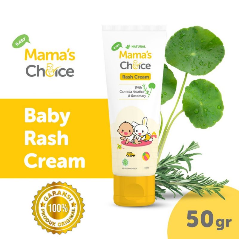 Mama's Choice Baby Rash Cream 50gr - Krim Ruam Popok