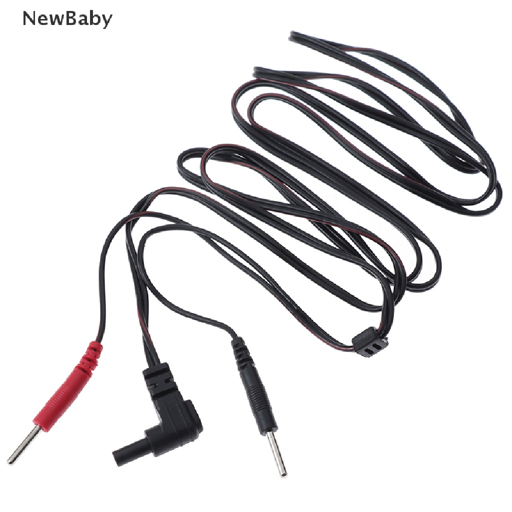 Kabel Konektor Elektroda Standar Pin 2mm Untuk Pijat Bayi