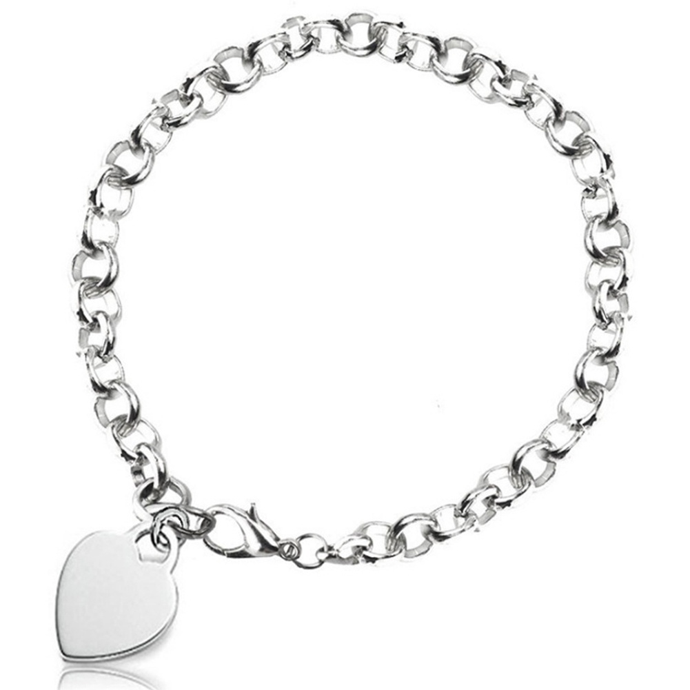 Hu Hu Hu Hu Hu Alat Bantu Pasang Kacamata♡ Gelang Bangle Wanita Dengan Liontin Bentuk Hati Motif Ukir Huruf A Untuk Pesta