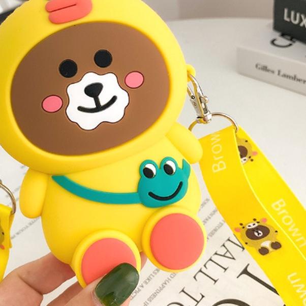 ▲ Tas Anak Rubber Jelly Donut Mini Karakter ❆