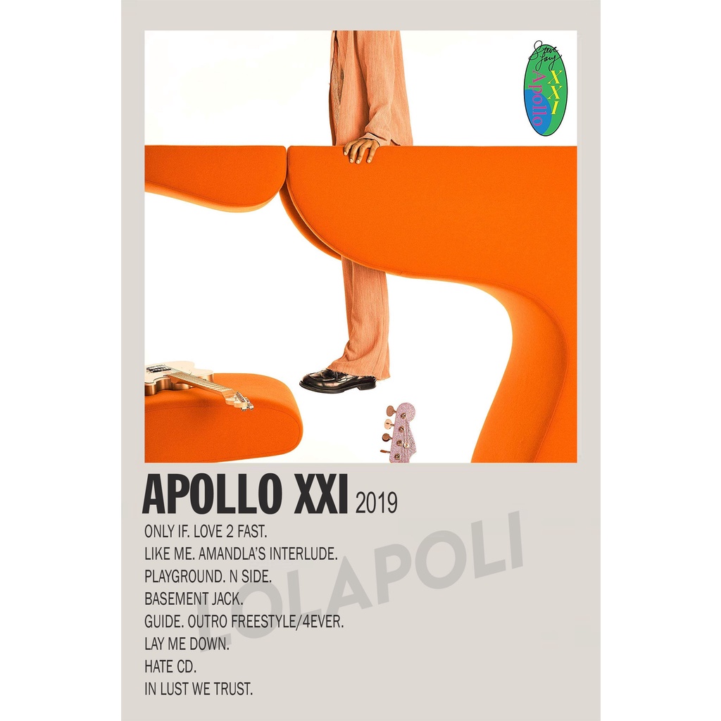 Poster Cover Album Apollo XXI - Steve Lacy