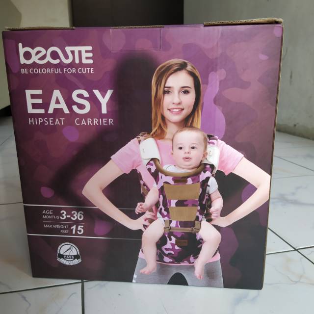 becute hipseat carrier