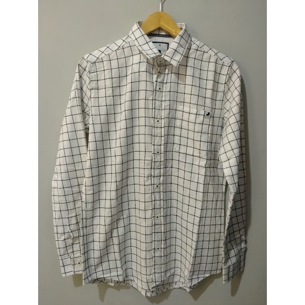 KLL222 OB KEMEJA LENGAN PANJANG KOTAK-KOTAK MODEL SLIM FIT LOIS ORIGINAL