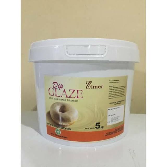 Repack 250g Glaze Tiramisu Elmer/ Selai Tiramisu/Filling Tiramisu / Saus Tiramisu