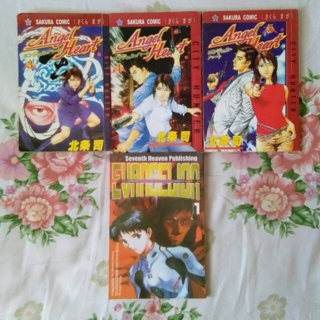 (Preloved) Komik Angel Heart/City Hunter & Evangelion