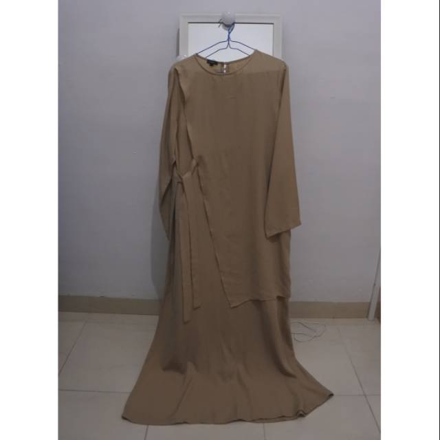 PRELOVED LONGDRESS MOCCA COUPBELLE GAUDY