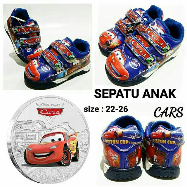 Sepatu Kreketan Anak Laki Laki Kids Cars Murah Dan Terbaru