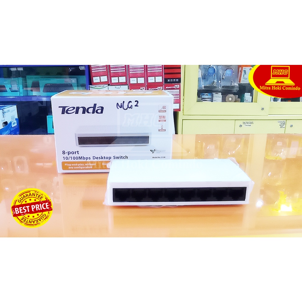 switch hub tenda 8 port S108 Original