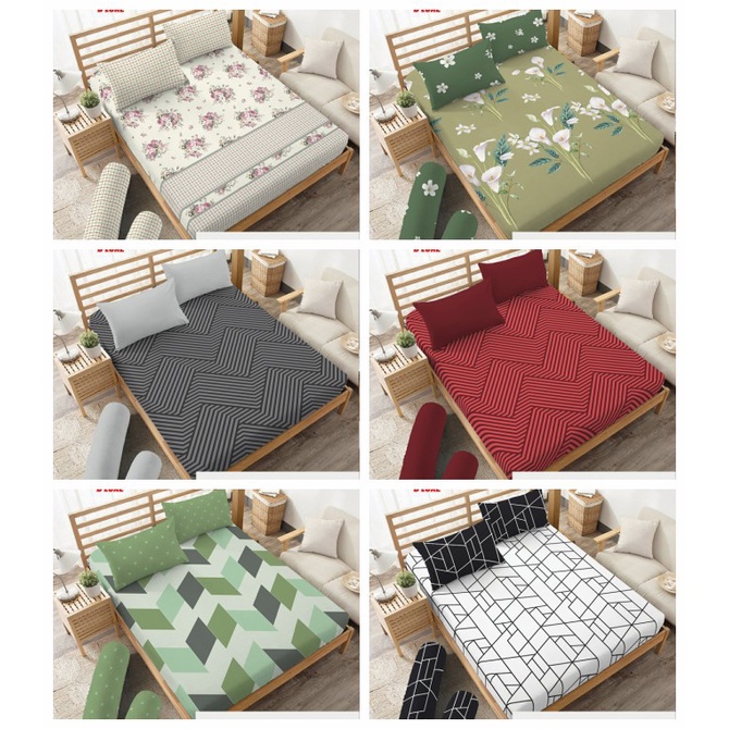 Sprei Kintakun D'luxe Ukuran Extra King 200x200 Tinggi 20cm