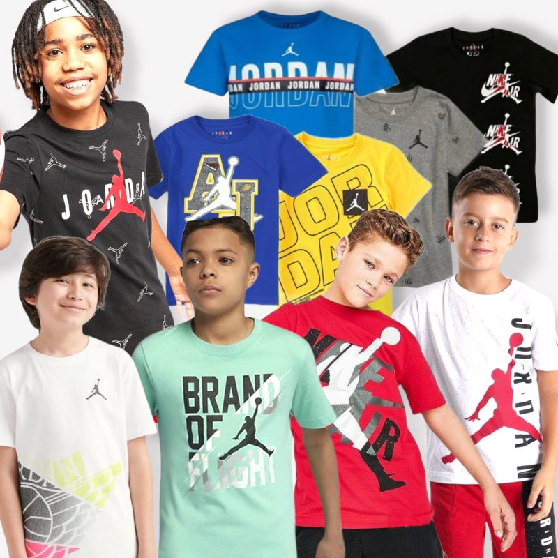 Nike Jordan Tee Kaos Anak Laki Laki