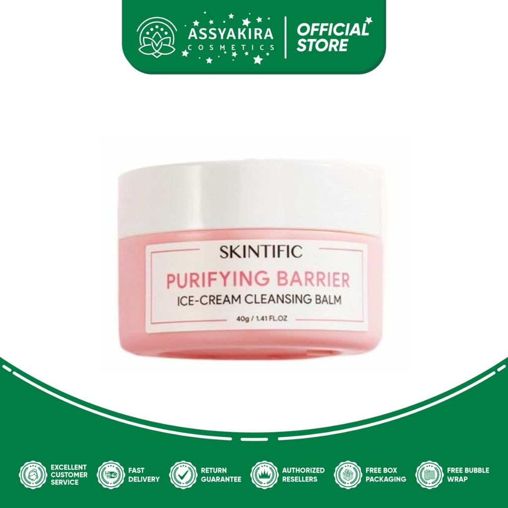 SKINTIFIC Purifying Barrier Ice Cream Cleansing Balm 40gr