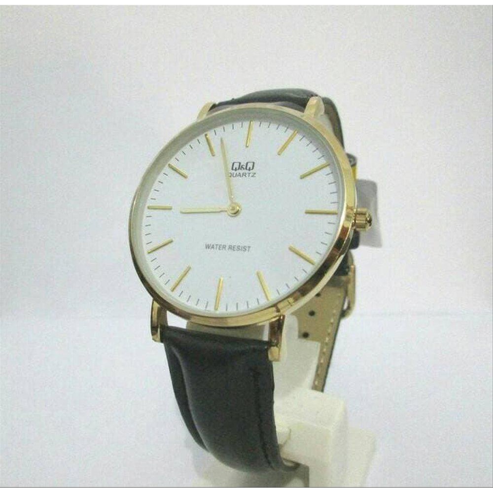Ready Jam Tangan QQ Model DW Kulit Q&amp Q Q974 Original Q974J Berkualitas